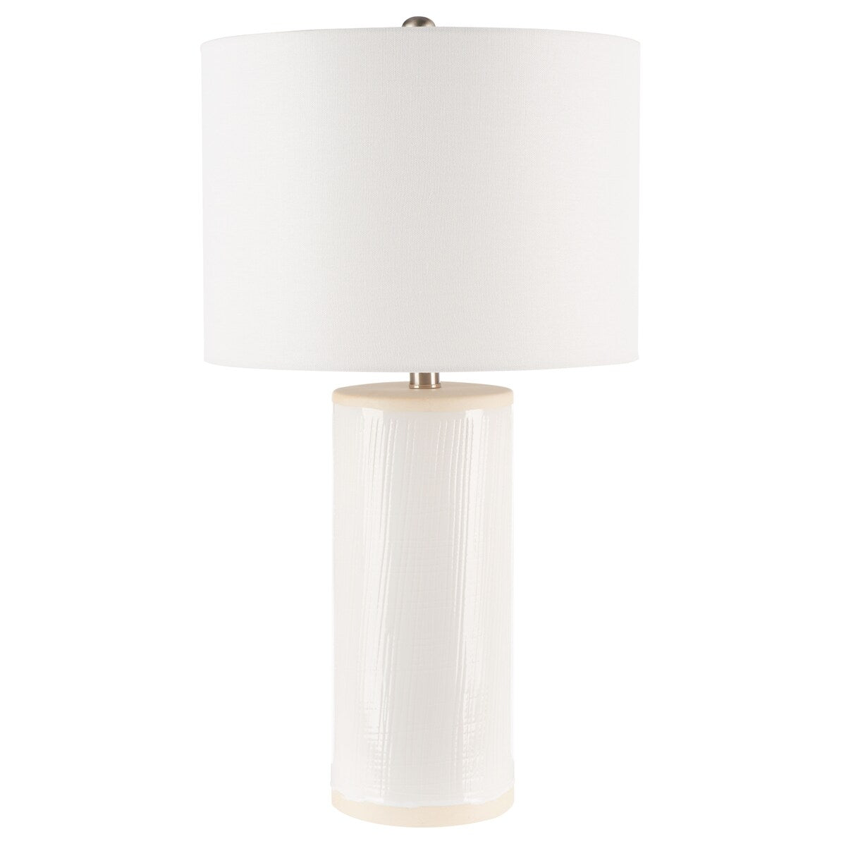 SAFAVIEH Lighting Sura 24" Table Lamp - 15" W x 15" D x 24" H - 15Wx15Dx24H