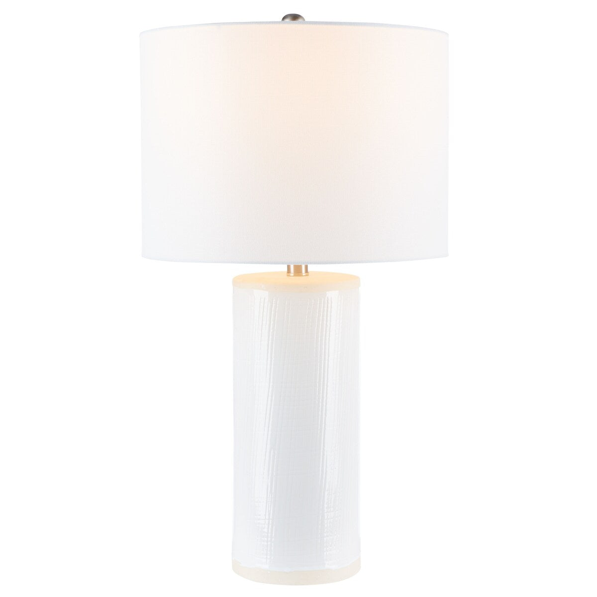 SAFAVIEH Lighting Sura 24" Table Lamp - 15" W x 15" D x 24" H - 15Wx15Dx24H