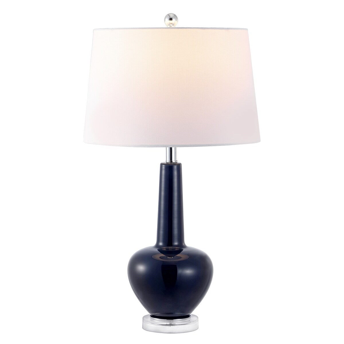 SAFAVIEH Lighting Tiiu 28" Table Lamp - 16" W x 16" D x 28" H - 16Wx16Dx28H