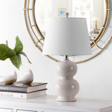 SAFAVIEH Lighting Tilly 22-inch Ceramic Table Lamp - 12" x 12" x 22" - 12Wx12Dx22H