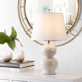 SAFAVIEH Lighting Tilly 22-inch Ceramic Table Lamp - 12" x 12" x 22" - 12Wx12Dx22H