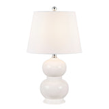 SAFAVIEH Lighting Tilly 22-inch Ceramic Table Lamp - 12" x 12" x 22" - 12Wx12Dx22H