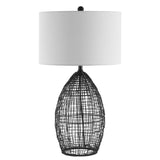 SAFAVIEH Lighting Tina 30" Table Lamp - 18" W x 18" D x 30" H - 18Wx18Dx30H