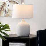 SAFAVIEH Lighting Tjanka 24-inch LED Table Lamp - 15" W x 15" L x 24" H - 15Wx15Dx24H