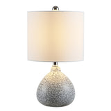 SAFAVIEH Lighting Torun 17-inch Ceramic Table Lamp - 10" x 10" x 17" - 10Wx10Dx17H