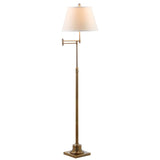 SAFAVIEH Lighting Tracee 60-inch Swivel Gold Floor Lamp - 16"x16"x54.5-68.5" - 16Wx16Dx69H