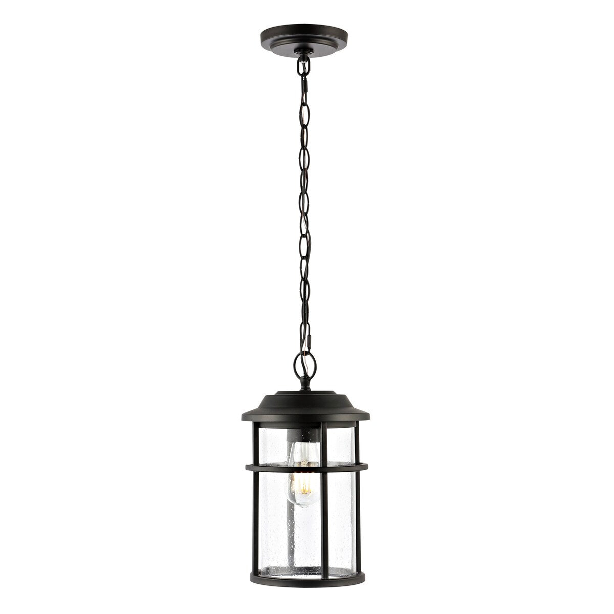 SAFAVIEH Lighting Venerina Outdoor Pendant - 8" W x 8" D x 18-90" H - 8Wx8Dx90H