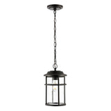 SAFAVIEH Lighting Venerina Outdoor Pendant - 8" W x 8" D x 18-90" H - 8Wx8Dx90H