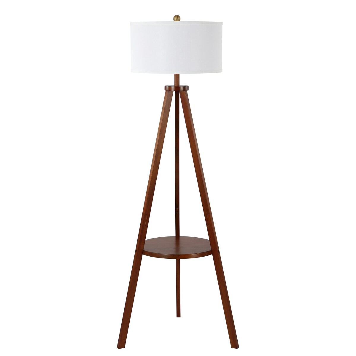 SAFAVIEH Lighting Vivienne 68-inch Floor Lamp - 16" W x 16" D x 68" H - Natural - 22Wx22Dx62H