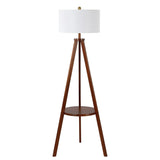 SAFAVIEH Lighting Vivienne 68-inch Floor Lamp - 16" W x 16" D x 68" H - Natural - 22Wx22Dx62H