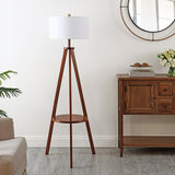 SAFAVIEH Lighting Vivienne 68-inch Floor Lamp - 16" W x 16" D x 68" H - Natural - 22Wx22Dx62H