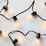 SAFAVIEH Lighting Wakako 10 Ft LED Outdoor String Lights - Black - 120Wx2Dx3H