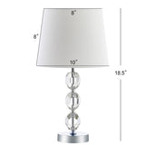 SAFAVIEH Lighting Waltraud 19-inch LED Table Lamp - 10"x10"x18.5" - 10Wx10Dx19H