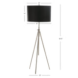 SAFAVIEH Lighting Wava 72-inch Adjustable Floor Lamp - 23" x 23" x 50-72" - 23Wx23Dx72H