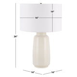 SAFAVIEH Lighting Wieneke 26-inch Table Lamp - 16 In. W x 16 In. D x 26 In. H - 16Wx16Dx26H