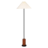 SAFAVIEH Lighting Willa 55-inch Floor Lamp - Walnut/Black - 19Wx19Dx55H