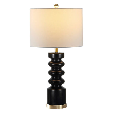 SAFAVIEH Lighting Willma 28" Table Lamp - 12" W x 12" D x 26" H - 12Wx12Dx26H