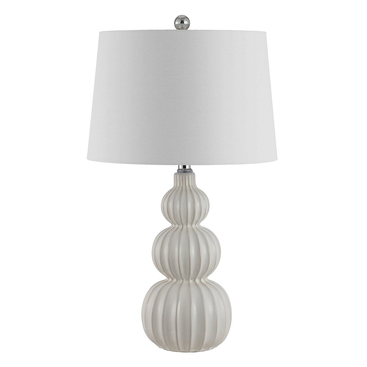 SAFAVIEH Lighting Yafit 25.5-inch Ceramic Table Lamp - 15" x 15" x 25.5" - 15Wx15Dx26H