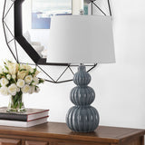 SAFAVIEH Lighting Yafit 25.5-inch Ceramic Table Lamp - 15" x 15" x 25.5" - 15Wx15Dx26H