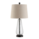 SAFAVIEH Lighting Ysaline 25.5-inch Glass Table Lamp - 13" x 13" x 25.5" - 13Wx13Dx26H