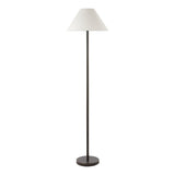 SAFAVIEH Lighting Zaire 65-inch Floor Lamp - Black - 18Wx18Dx65H