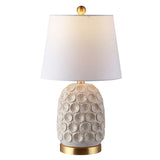 SAFAVIEH Lighting Zanica 21-inch LED Table Lamp - 11.5" W x 11.5" L x 21" H - 12Wx12Dx21H