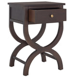 SAFAVIEH Liller 1-Drawer Accent Table Nightstand (Fully Assembled) - 18" W x 15" D x 27" H - 18Wx15Dx27H