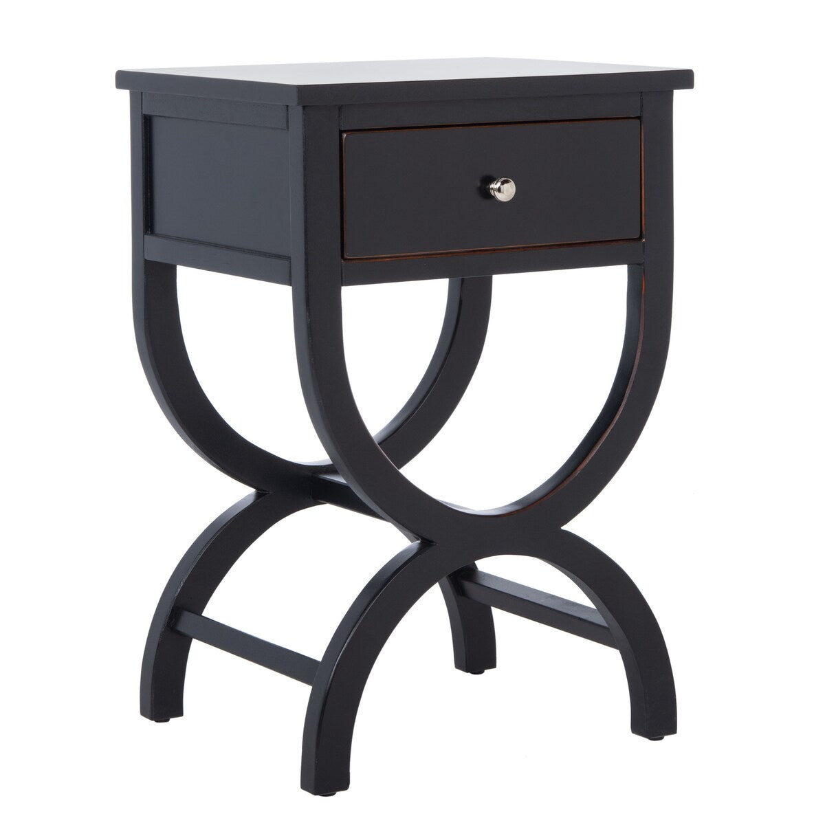 SAFAVIEH Liller 1-Drawer Accent Table Nightstand (Fully Assembled) - 18" W x 15" D x 27" H - 18Wx15Dx27H