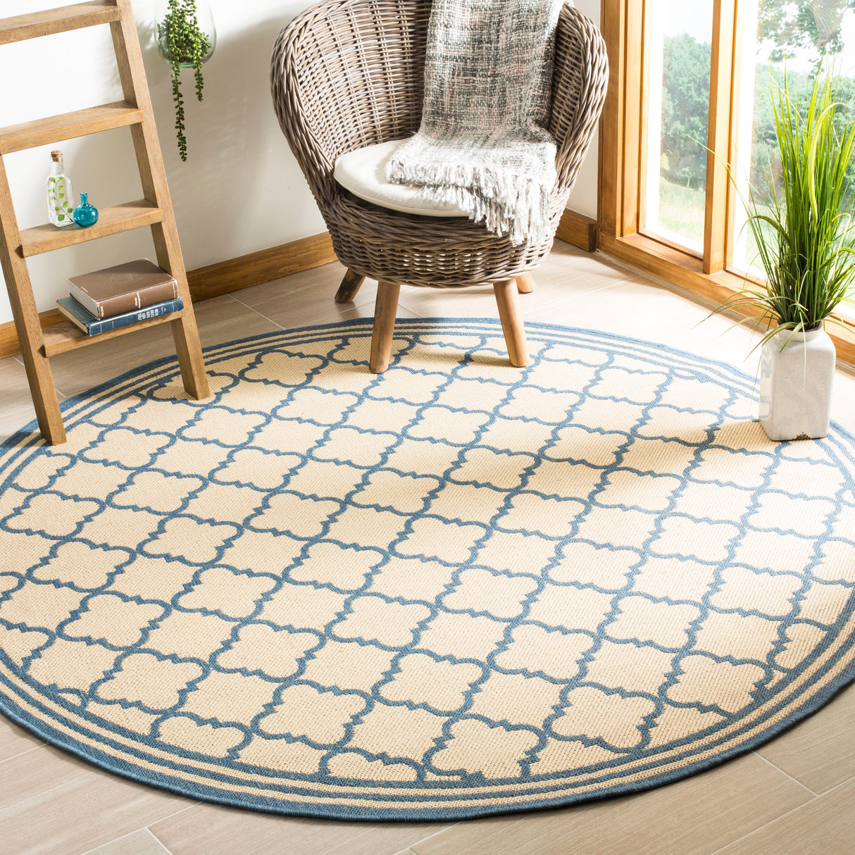 SAFAVIEH Linden Carolynn Indoor/ Outdoor Patio Backyard Rug