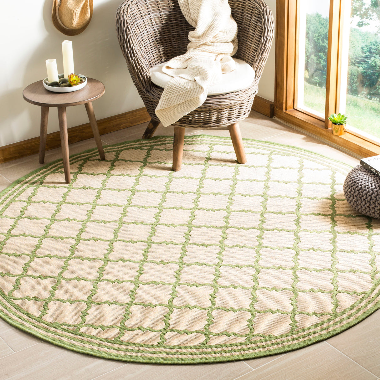 SAFAVIEH Linden Carolynn Indoor/ Outdoor Patio Backyard Rug