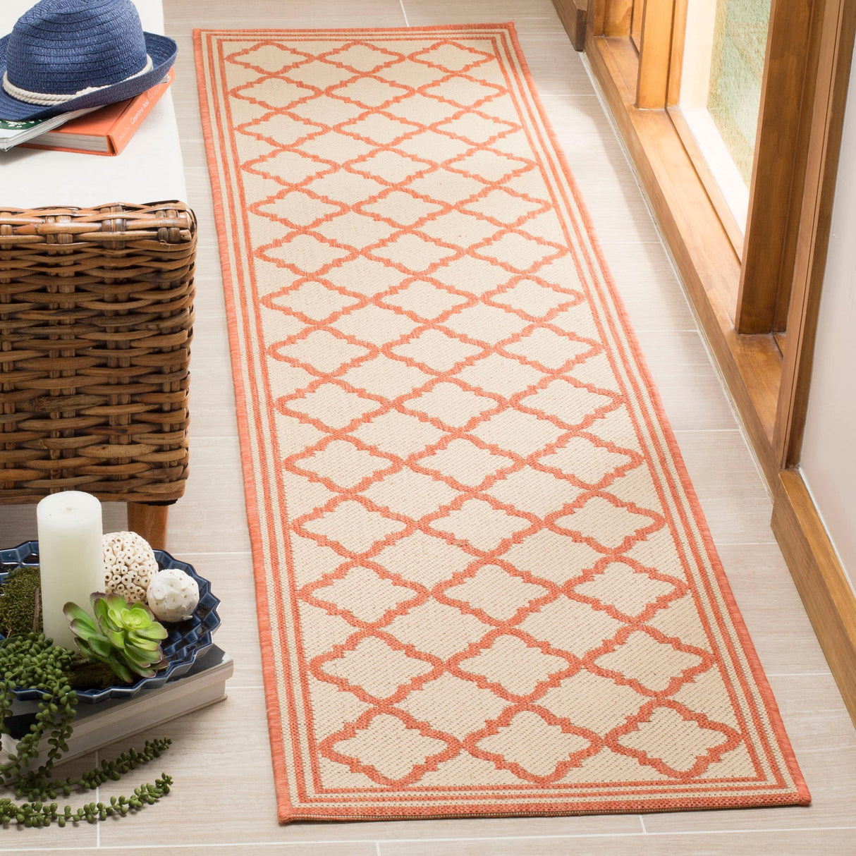 SAFAVIEH Linden Carolynn Indoor/ Outdoor Patio Backyard Rug