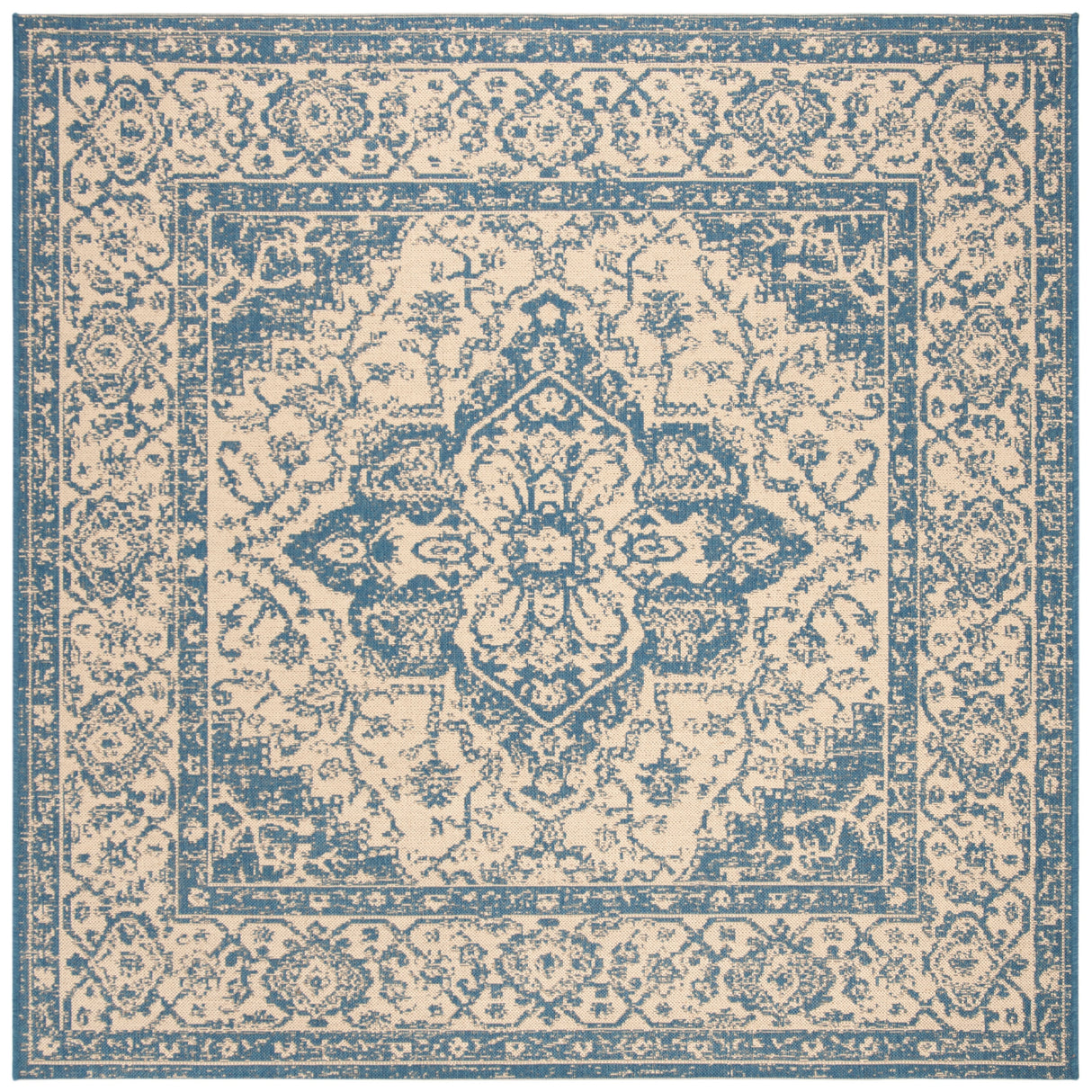 SAFAVIEH Linden Louann Indoor/ Outdoor Waterproof Patio Backyard Rug