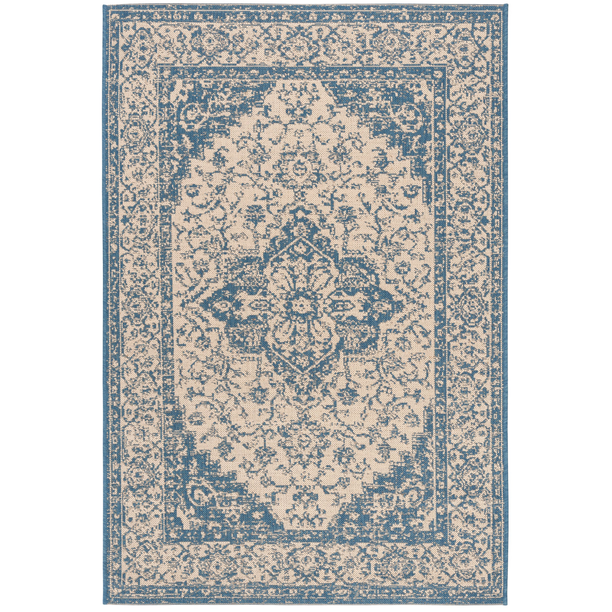 SAFAVIEH Linden Louann Indoor/ Outdoor Waterproof Patio Backyard Rug