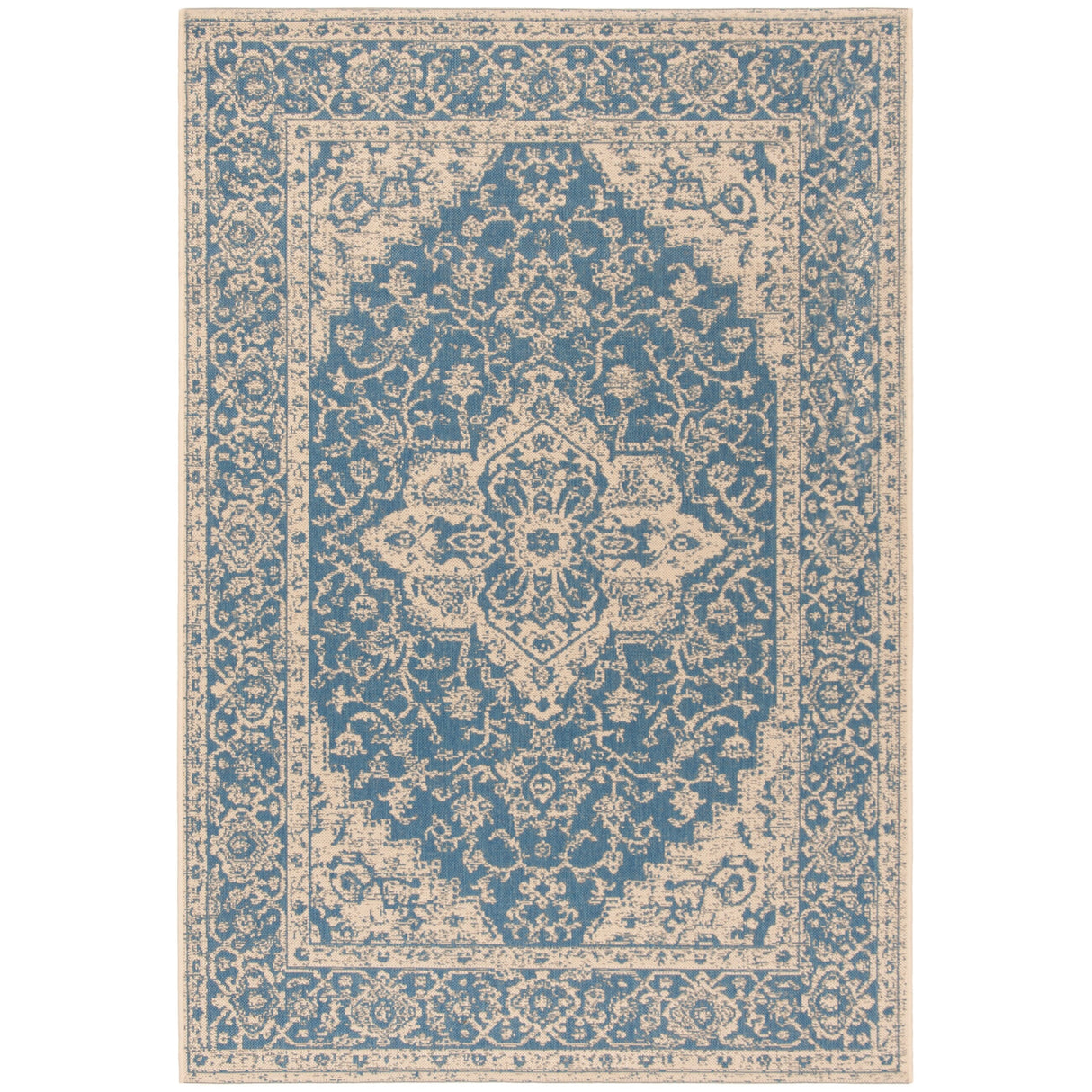 SAFAVIEH Linden Louann Indoor/ Outdoor Waterproof Patio Backyard Rug