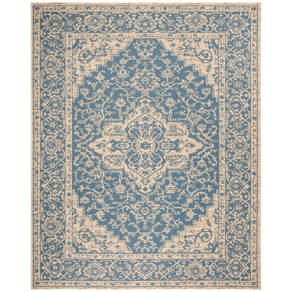 SAFAVIEH Linden Louann Indoor/ Outdoor Waterproof Patio Backyard Rug