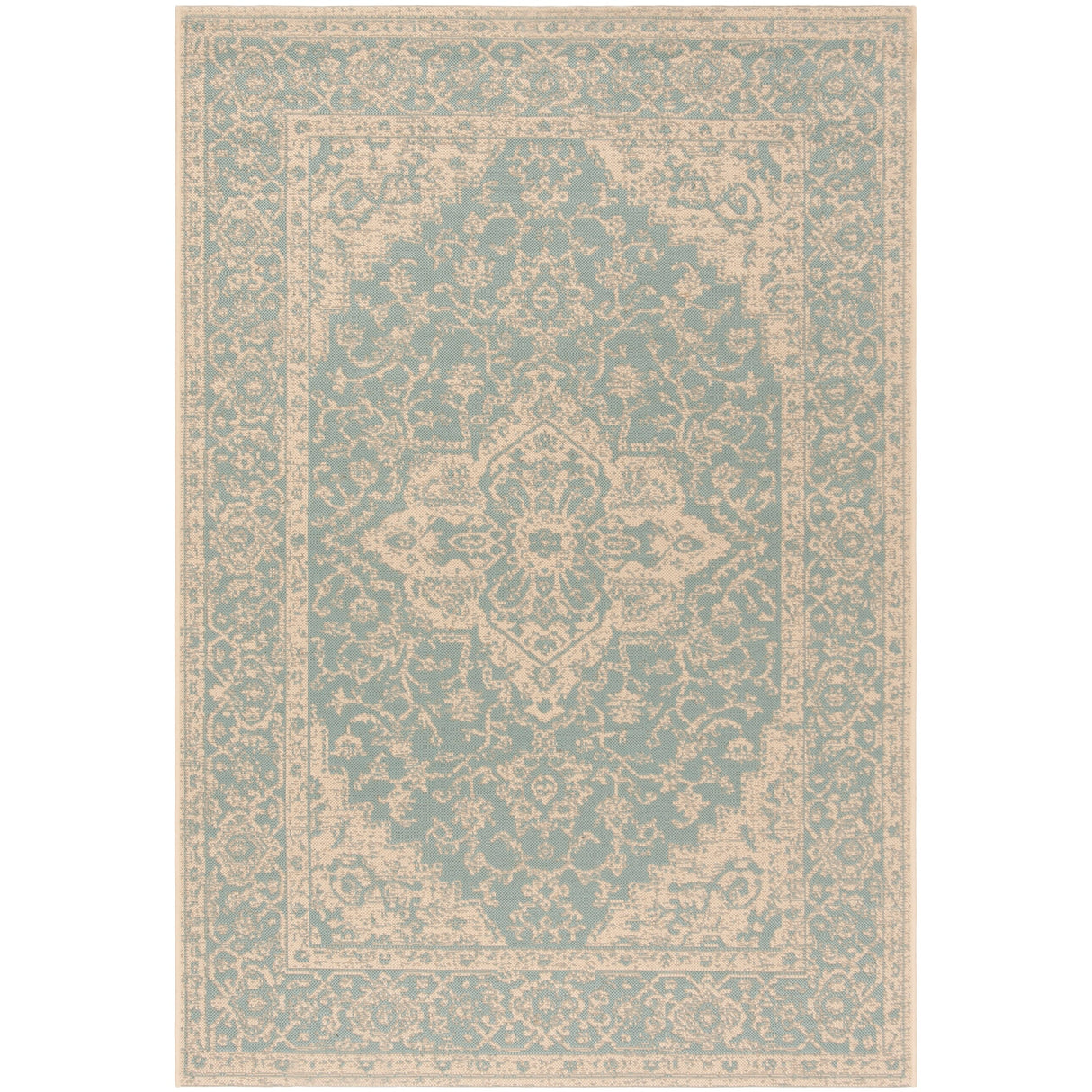 SAFAVIEH Linden Louann Indoor/ Outdoor Waterproof Patio Backyard Rug