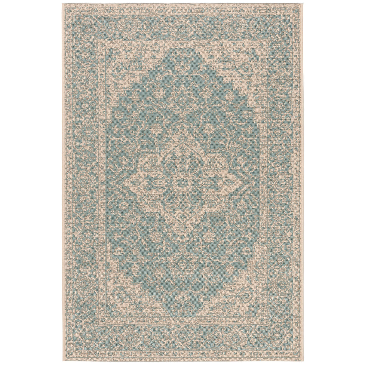 SAFAVIEH Linden Louann Indoor/ Outdoor Waterproof Patio Backyard Rug