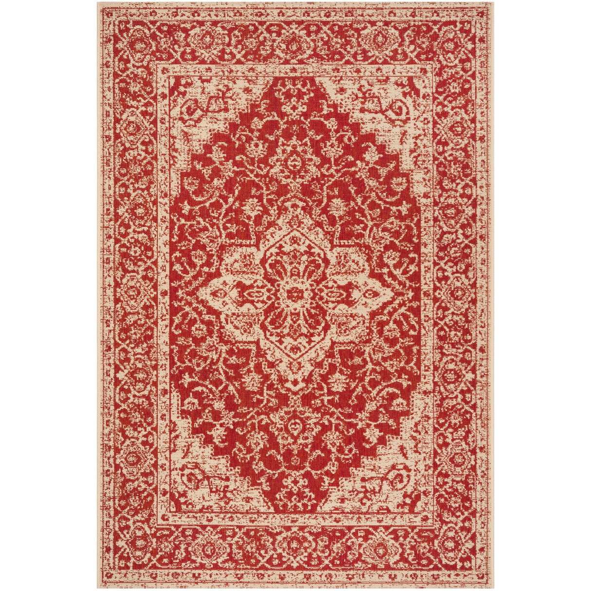 SAFAVIEH Linden Louann Indoor/ Outdoor Waterproof Patio Backyard Rug