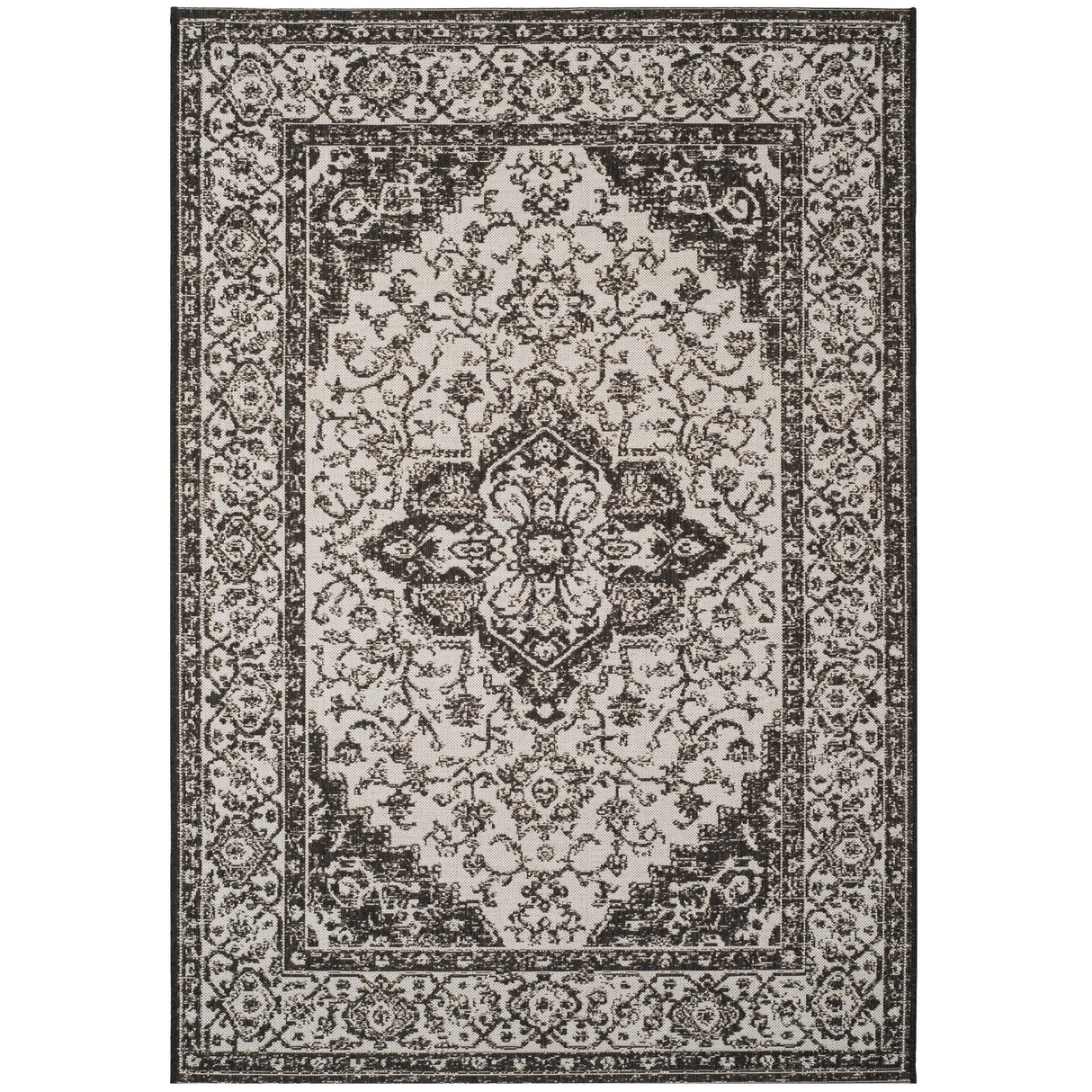 SAFAVIEH Linden Louann Indoor/ Outdoor Waterproof Patio Backyard Rug