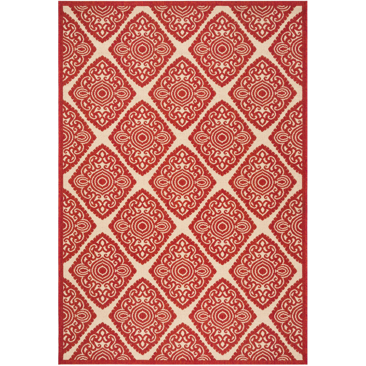 SAFAVIEH Linden Sharron Indoor/ Outdoor Waterproof Patio Backyard Rug