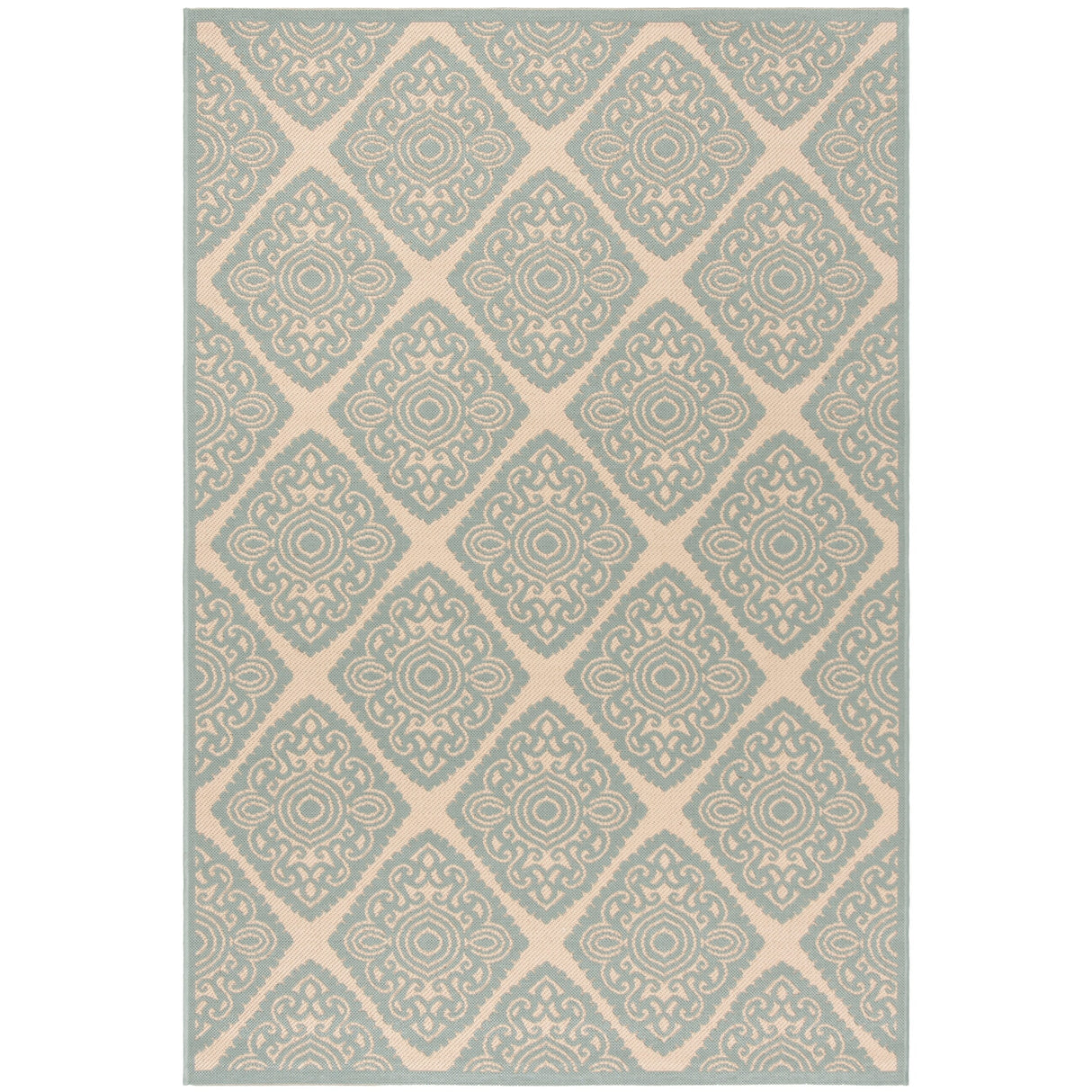 SAFAVIEH Linden Sharron Indoor/ Outdoor Waterproof Patio Backyard Rug