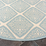 SAFAVIEH Linden Sharron Indoor/ Outdoor Waterproof Patio Backyard Rug