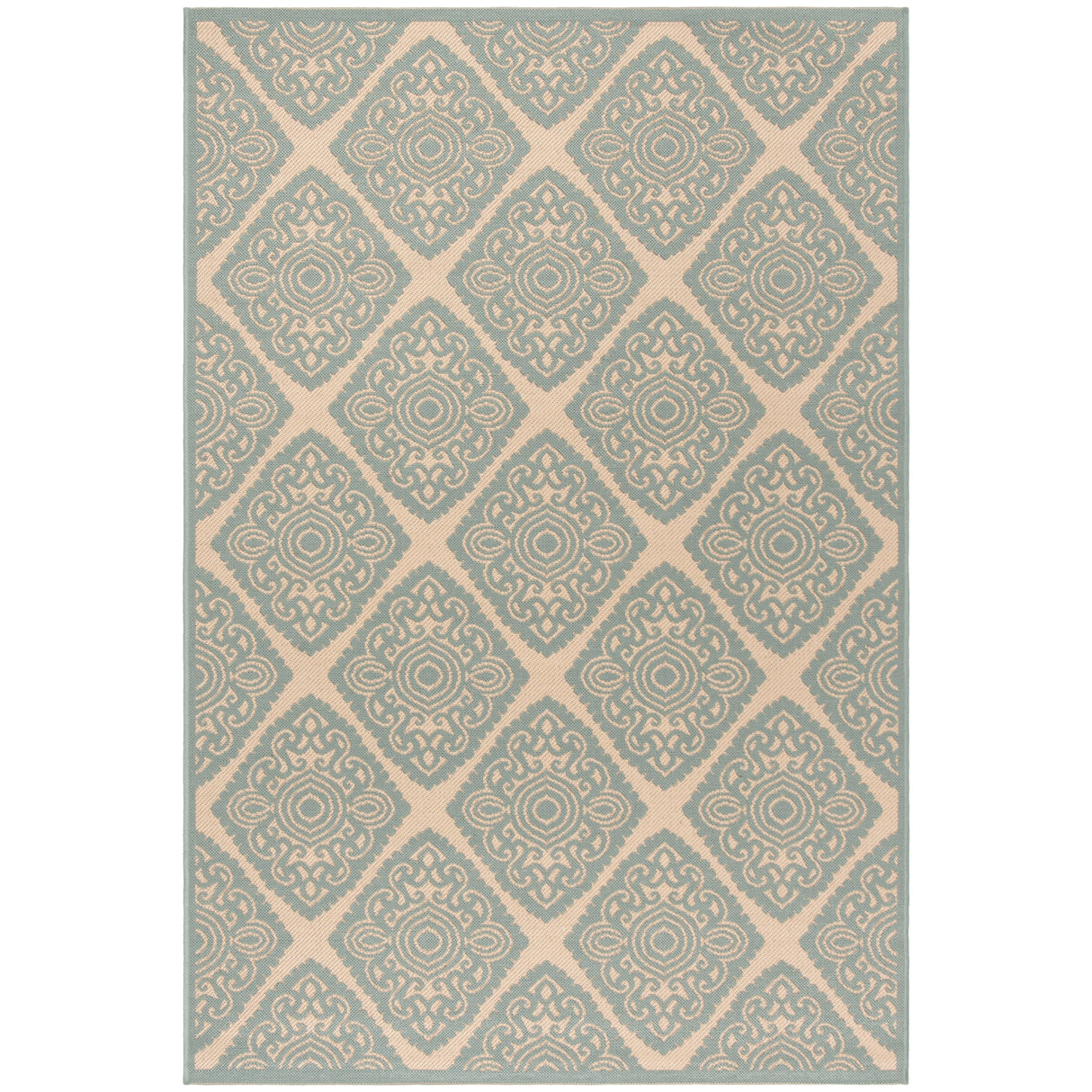 SAFAVIEH Linden Sharron Indoor/ Outdoor Waterproof Patio Backyard Rug