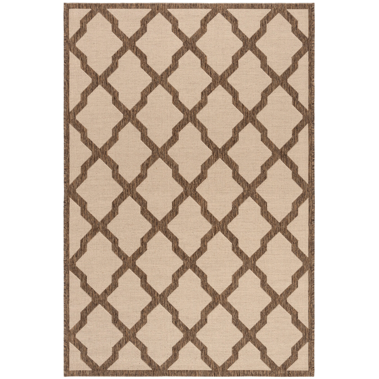 SAFAVIEH Linden Shirleyann Trellis Indoor/ Outdoor Patio Backyard Rug