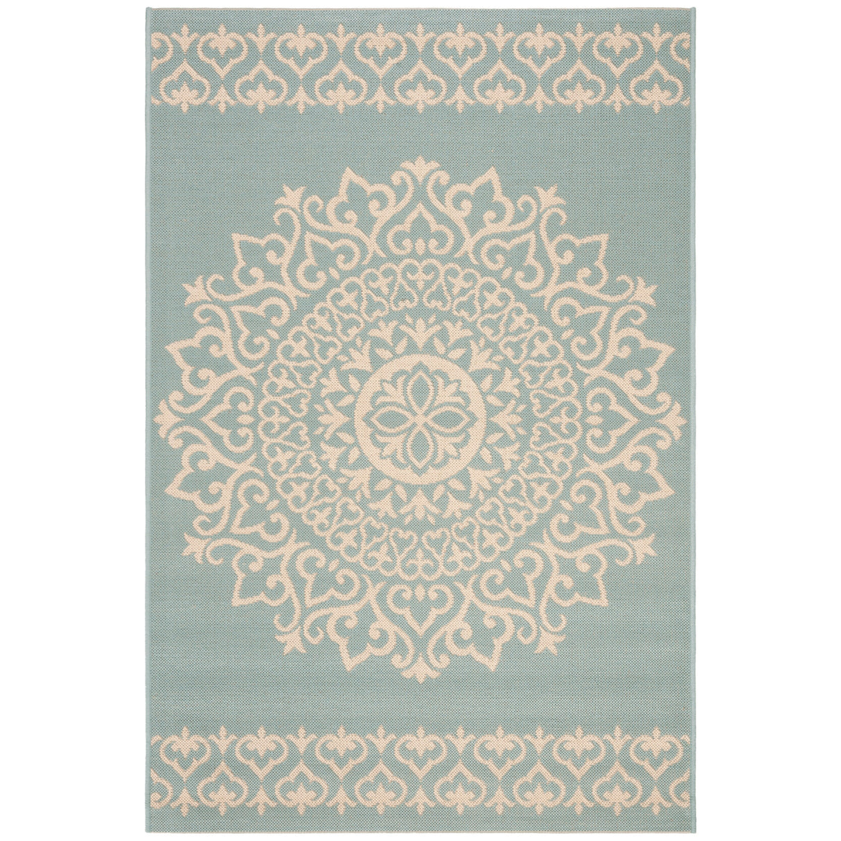 SAFAVIEH Linden Sotira Indoor/ Outdoor Waterproof Patio Backyard Rug