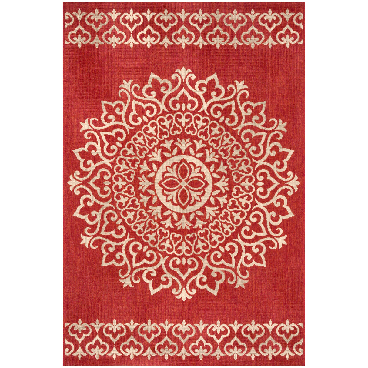 SAFAVIEH Linden Sotira Indoor/ Outdoor Waterproof Patio Backyard Rug