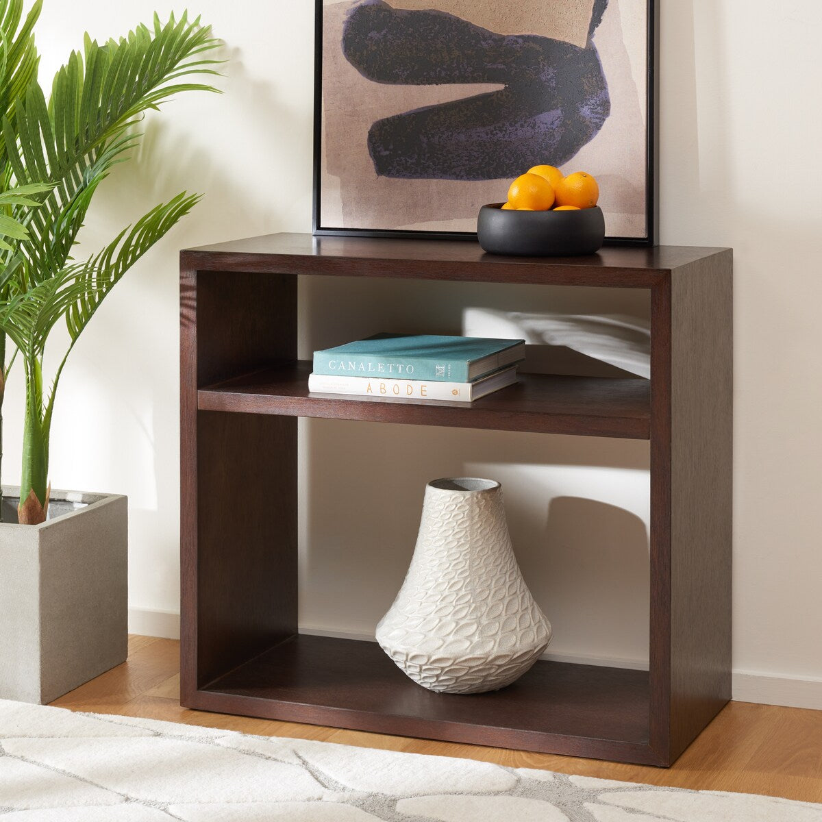 SAFAVIEH Lisette 2-Shelf Console Table - 32Wx15Dx30H