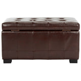 SAFAVIEH Lissa Storage Tufted Ottoman Bench