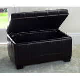 SAFAVIEH Lissa Storage Tufted Ottoman Bench