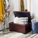 SAFAVIEH Lissa Storage Tufted Ottoman Bench